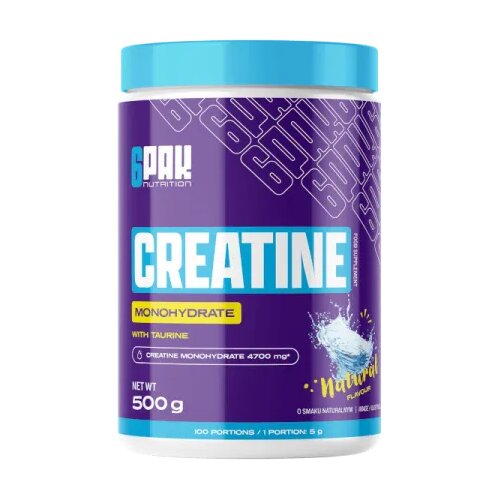 6PAK Nutrition Creatine Monohydrate 500g Slike