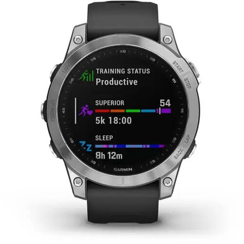 Garmin SMART WATCH FENIX 7 SREBRNI S GRAFITNO SIVIM REMENOM Cijene