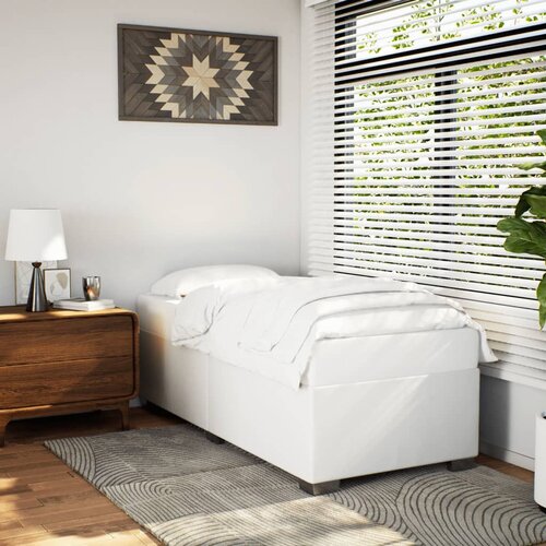 Furnova Posteljni okvir bel 100x200 cm umetno usnje, (21941003) Slike