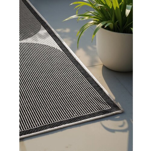 NORTHRUGS Crno-bijeli unutarnji i vanjski tepih 120x170 cm Duet Bowen &amp;ndash; Slike