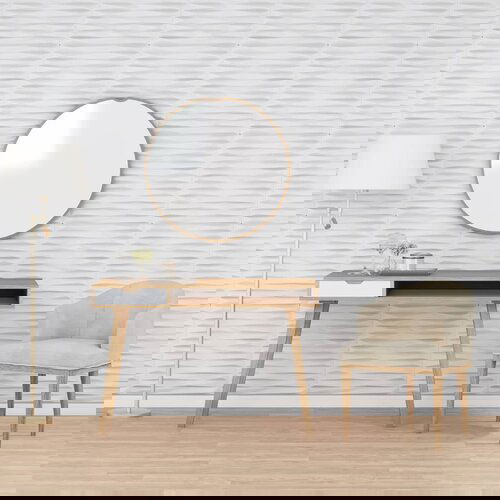 vidaXL Stenski paneli 24 kosov beli 50x50 cm EPS 6 m² kamen Cene