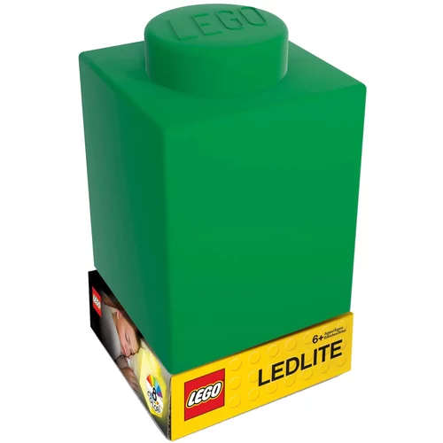 Lego SILCONE LED NIGHTLIGHT GREEN NOČNA LUČKA