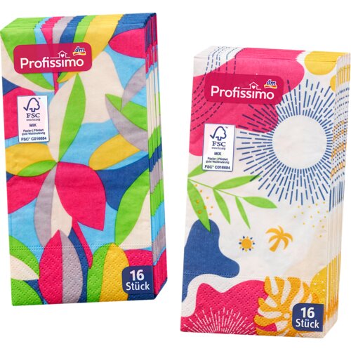 Profissimo Salvete, 3 - slojne, više vrsta 16 kom Cene