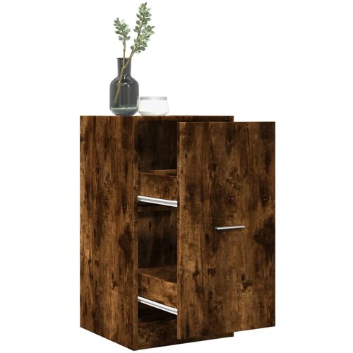 vidaXL Ormarić za lijekove boja dimljenog hrasta 40x41x77,5 cm drveni Cijene