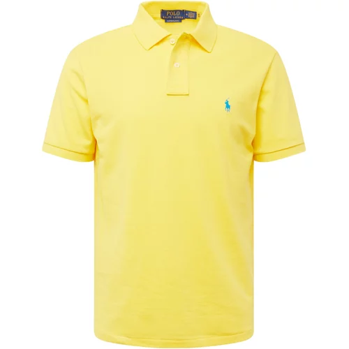 Polo Ralph Lauren Majica nebeško modra / rumena