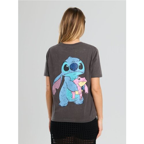 Sinsay Majica kratkih rukava s printom na leđima Stitch Cijene