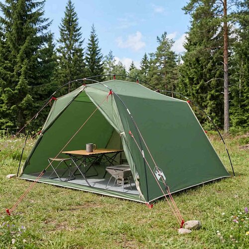  Tunelski &scaron;ator Zelena 4 osobe 185T Poliester s PU premazom Cijene
