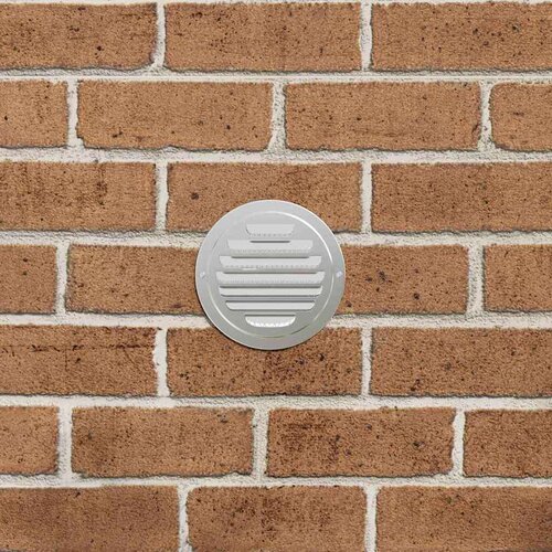  Pokrov ventilacije 4 pcs Srebrno 100 mm Nehrđajući čelik - 100 mm Slike