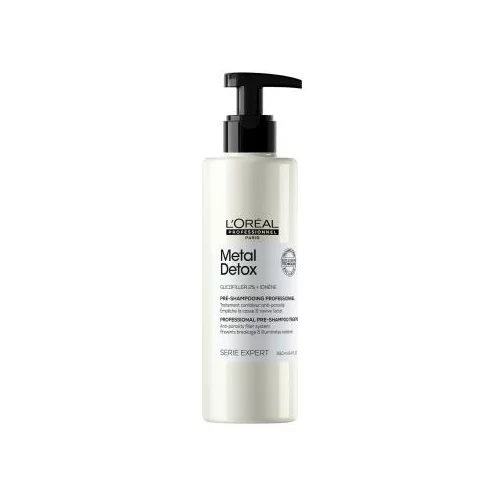 L´Oréal Paris Metal Detox Professional Pre-Shampoo Treatment 250 ml šampon barvani lasje vse vrste las za ženske