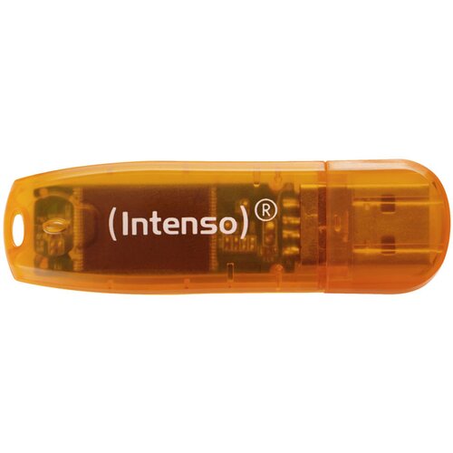Intenso USB ključ Rainbow, 64 GB, oranžna Cene