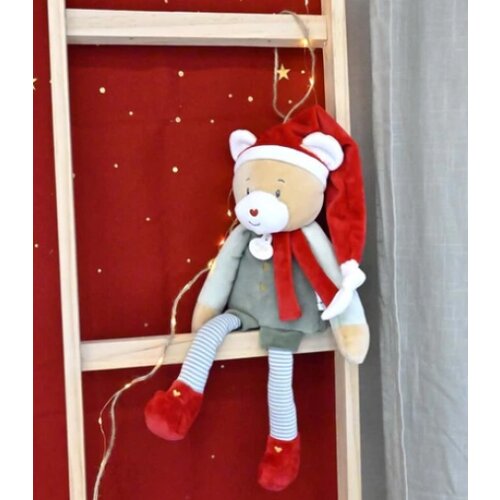 Doudou Novogodišnji plišani meda 40 cm ( DC4257 ) Cene