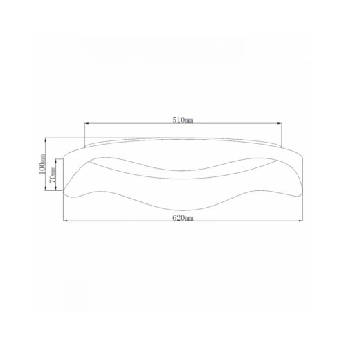  solea 15 plafonska svetiljka 24W 3000/4000/6000K bela Slike