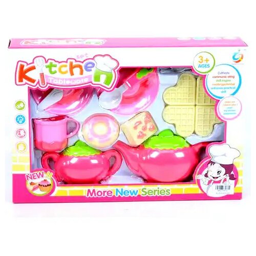 Magic Toys Roza čajni set z vafljem in dodatki Cene