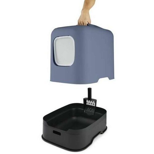 Pijesak za mačke Rotho My Pet HORIZON 51 x 39 5 x 44 3 cm Plava Slike
