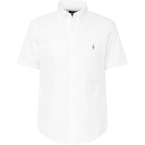 Polo Ralph Lauren Košulja mornarsko plava / smeđa / bijela Cene