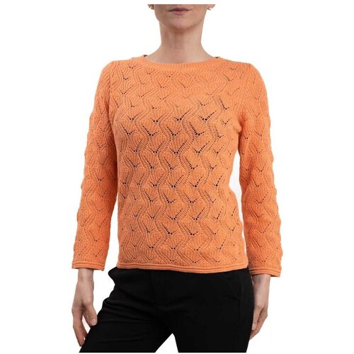 Linea Emme Marella Puloverji 23536117 Oranžna Cene