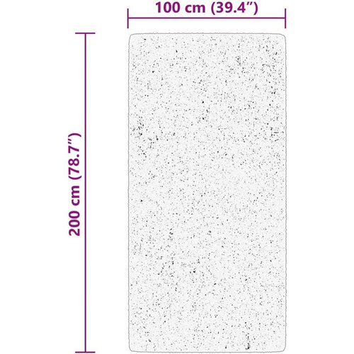  HUARTE kratkih vlakana mekani i perivi bež 100 x 200 cm Slike