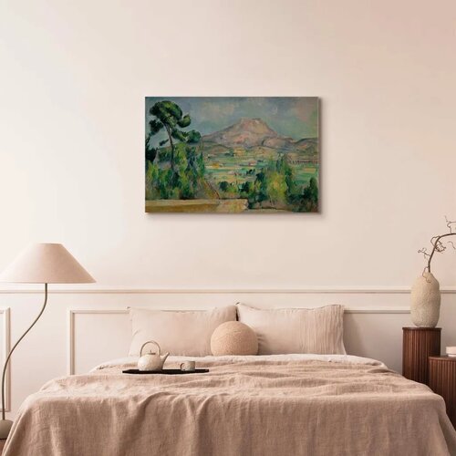  Slika - Paul C&amp;eacute;zanne &amp;ndash; Mount Saint Victoria 90x60 Akustična Slike