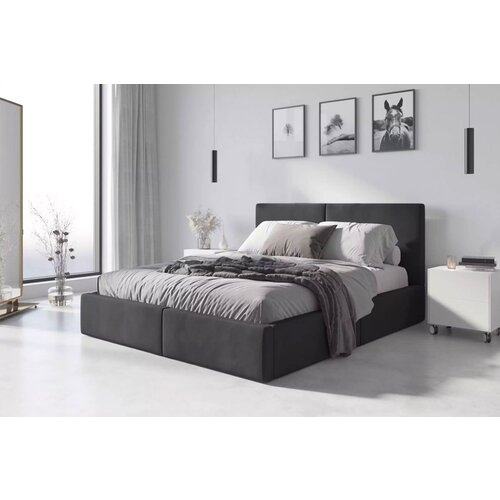 BestBed Postelja HILTON NEW - 160x200 v razli�nih barvah-Grafit Cijene