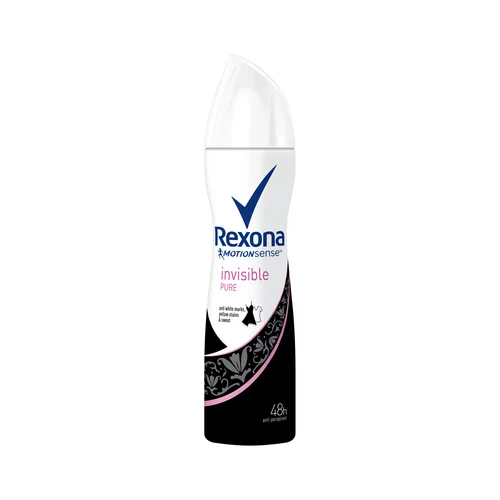 Rexona Motionsense Invisible Pure 48H antiperspirant deodorant v spreju 150 ml za ženske