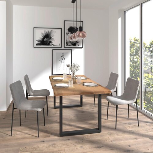 Bessagi Home Jedilna Miza Dan, Hrast, 180x90 Slike