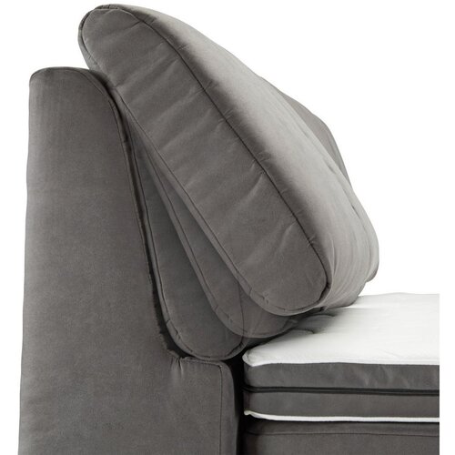 M&amp;ouml;max Postelja Boxspring Tabea, Temno Siva, 160x200 Slike