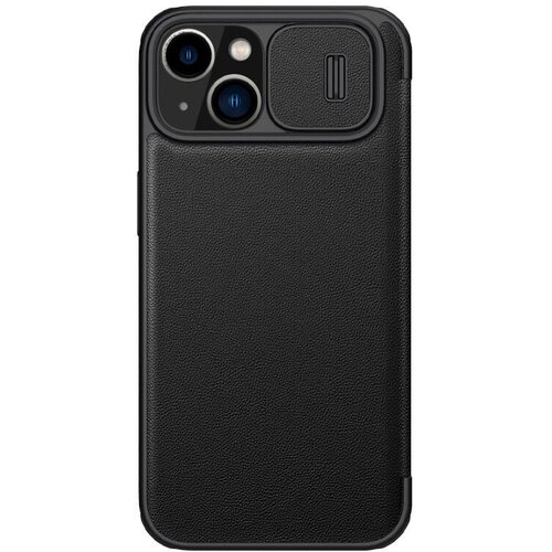  Maska za telefon Nillkin Qin Pro (plain leather) za iPhone 14 Plus 6.7 crna Cene