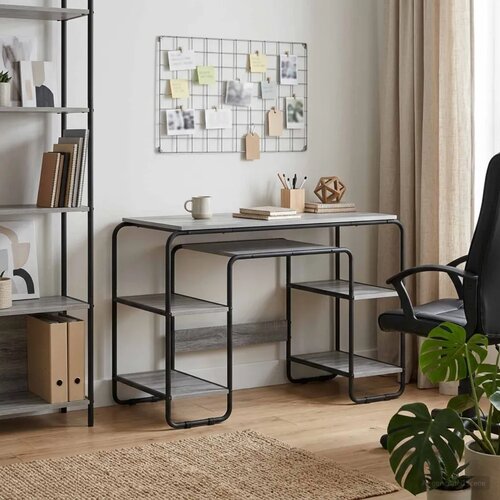  Stol s pohranom Siva Sonoma 113 5 x 52 x 75 5 cm - Siva Sonoma Cijene