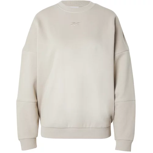 Reebok Sportska sweater majica 'LUX' bež siva