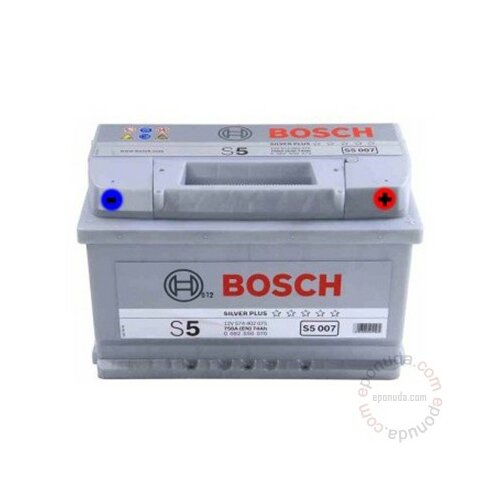 Bosch S5 74 Ah +D akumulator Slike
