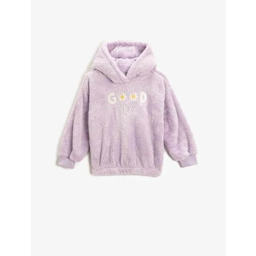 Koton Girls' Sweatshirt Lilac 3wkg10184ak Cene