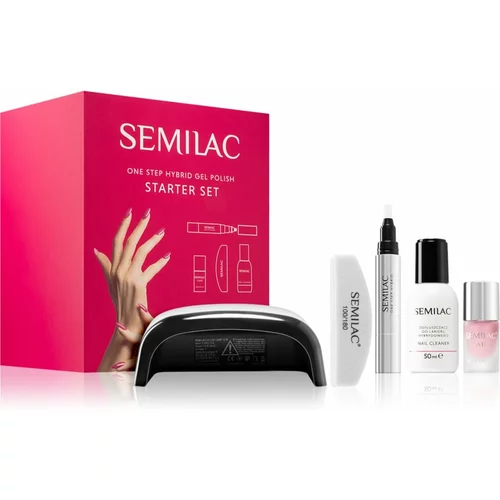 Semilac One Step Hybrid Starter Set set za perfektnu manikuru