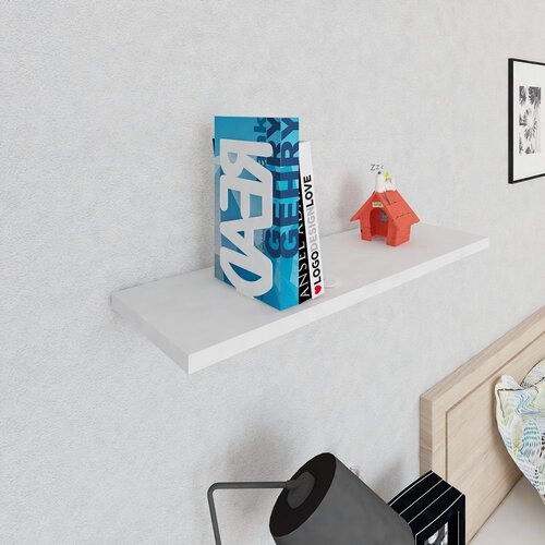 Woody Fashion reading - White White Metal Bookend Cene
