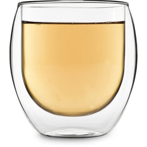 Feelino Jumbo šalica za piće | Dvostruki zid | Visokokvalitetno borosilikatno staklo | 410 ml | Jedinstvena Cijene