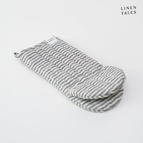 Linen Tales Lanena kuhinjska rukavica Thin Black Stripes – Cijene