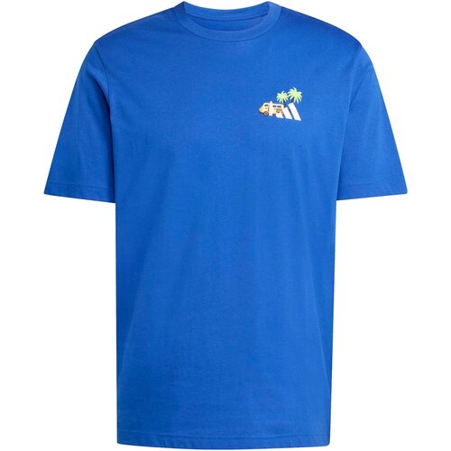 Adidas Funkcionalna majica &amp;#039;MINI SURF&amp;#039; modra / pastelno rumena / svetlo zelena / bela Slike