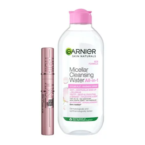 Garnier Skin Naturals Micellar Water All-In-1 Set micelarna voda 400 ml + maskara 7,2 ml Nijansa 01 Very Black za ženske