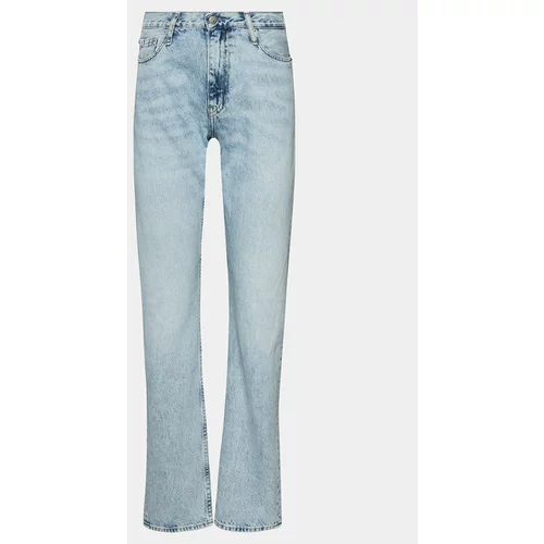Calvin Klein Jeans Jeans hlače J20J223302 Modra Straight Fit
