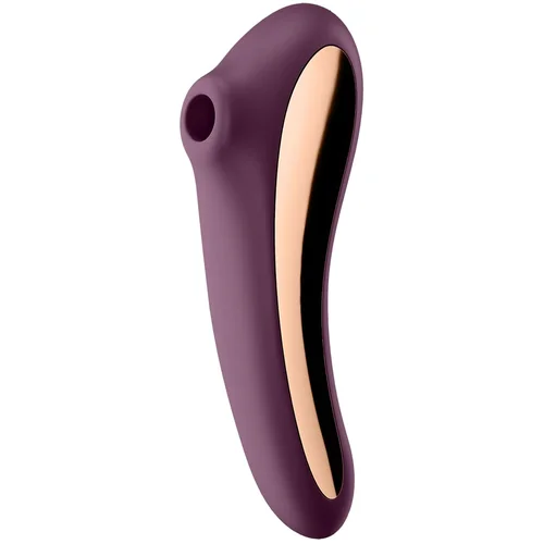 Satisfyer Vibrator Dual Kiss vijoličen