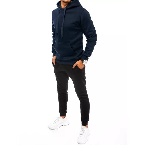 DStreet Men's tracksuit navy blue and black AX0631 Cene