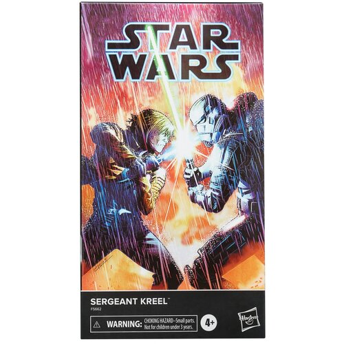 Hasbro star wars - sergent kreel - figurica črna serija arhiv 15cm, (20837891) Slike