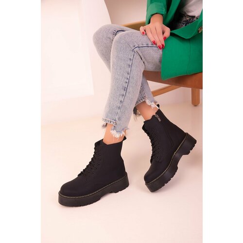 Soho Black Matte Women's Boots & Booties 17544 Slike