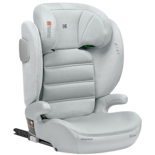 Kikka Boo auto sedište 100-150 cm I-Track I-SIZE ISOFIX Light Grey Cene