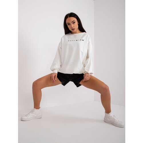 Ex moda Sweatshirt-EM-BL-536/3.76-ecru Slike