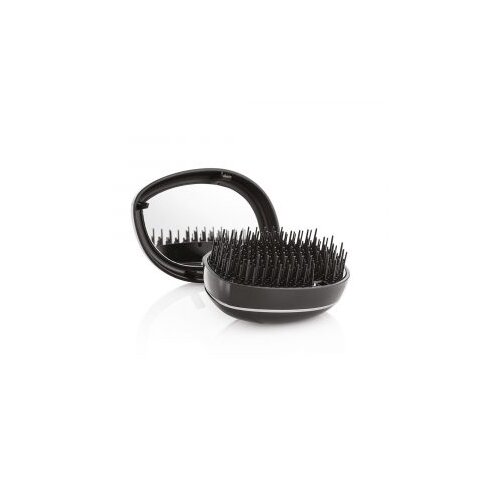  Četka za ra&amp;scaron;če&amp;scaron;ljavanje Xanitalia Tangle Mirror s ogledalom &amp;ndash; Crna (Outlet) Slike