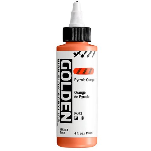 Artmie GOLDEN High Flov akrilna boja 118 ml | 8539 Pyrrole Orange Cene