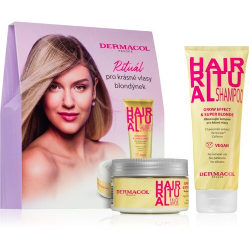 Dermacol Hair Ritual poklon set (za plavu kosu) Cene