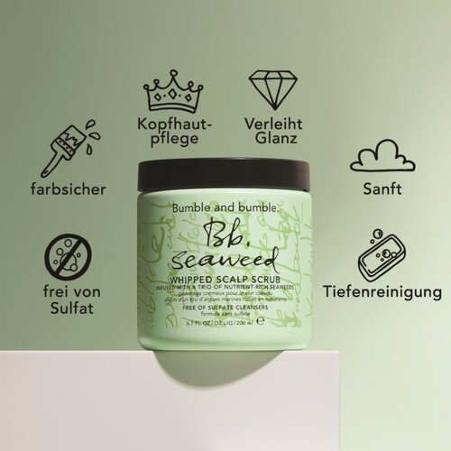 Bumble and Bumble Seaweed Scalp Scrub piling za lase z izvlečki morskih alg 200 ml Slike