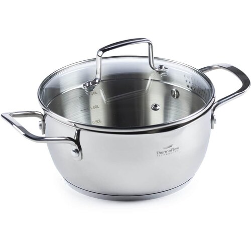 Rosmarino lonec Pour&Cook II s stekleno pokrovko &ndash; 4,2 L, 24 cm, (5000257809) Cene