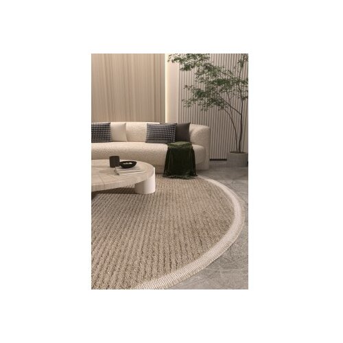 Conceptum Hypnose Tepih Vetrina 3602, O120 cm, Smeđi Cene